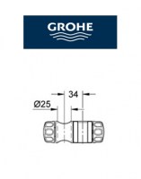 GROHE SOPORTE DESLIZANTE